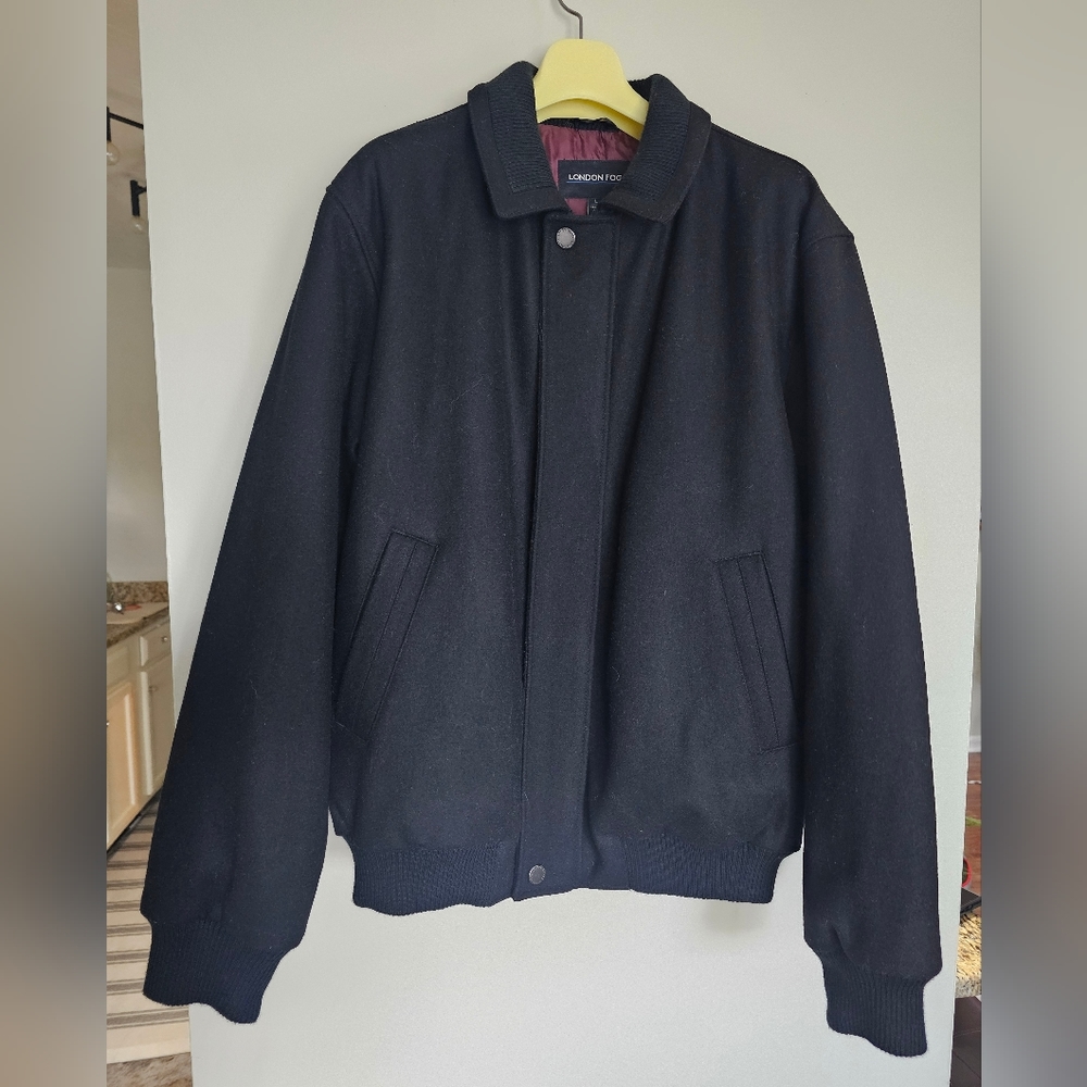 Men's London Fog Bomber Coat